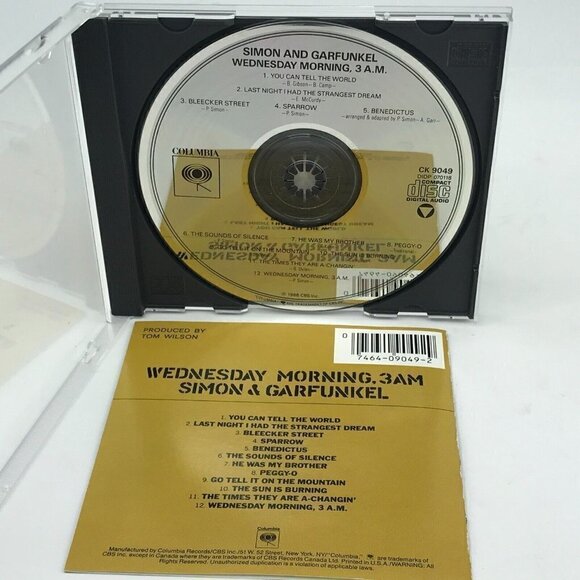 Simon & Garfunkel CD Album Lot Best of The Essential Wednesday Morning Folk Rock - Picture 7 of 10